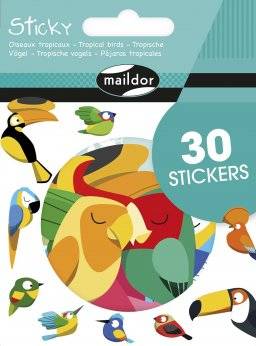 Sticky stickers vogel 178C | Maildor